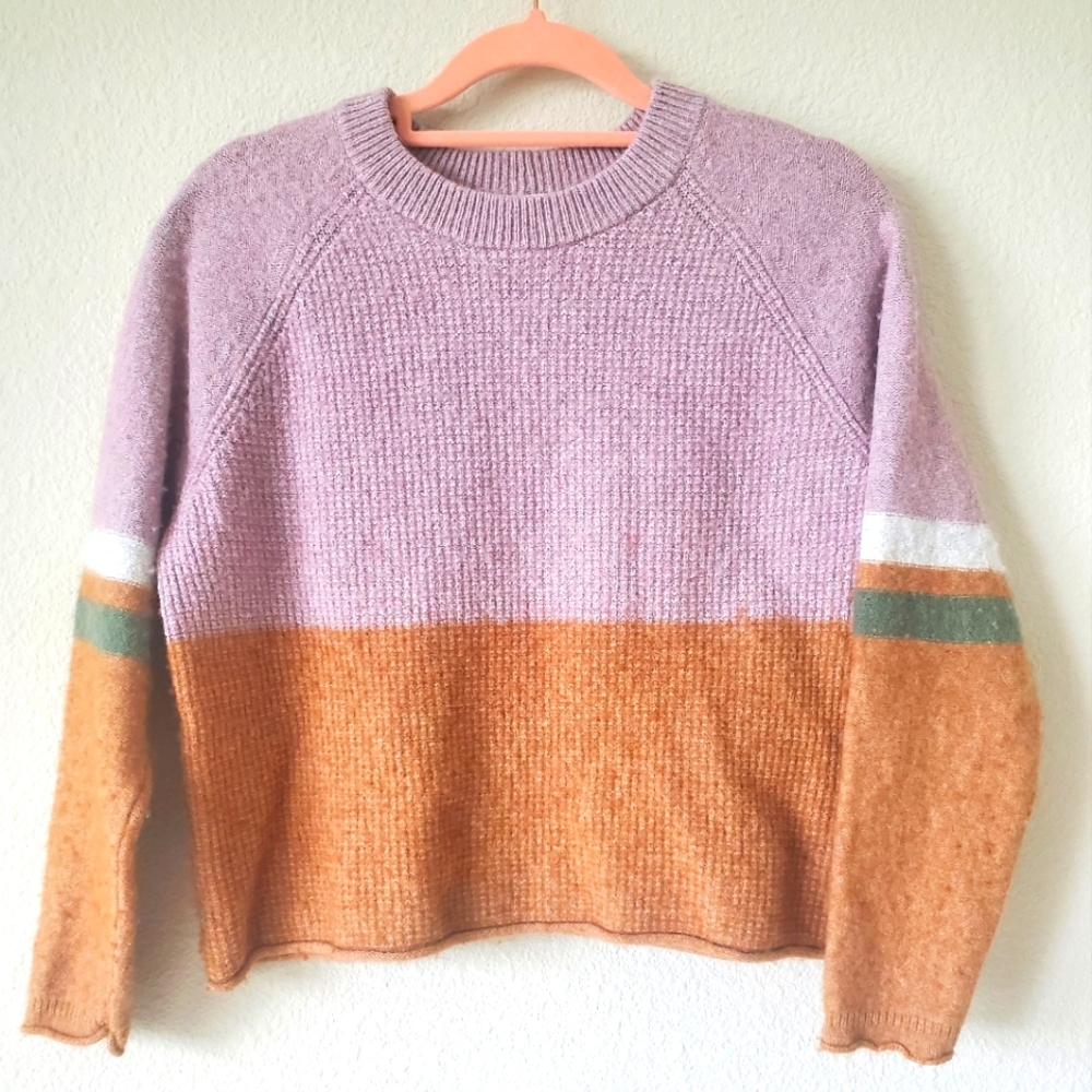 Madewell Colorblock Sweater